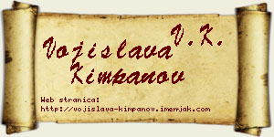 Vojislava Kimpanov vizit kartica